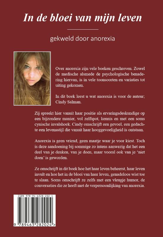 Achterkant van In de bloei van mijn leven