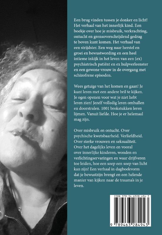 Achterkant van De diepte van drijfveren; een soep van licht