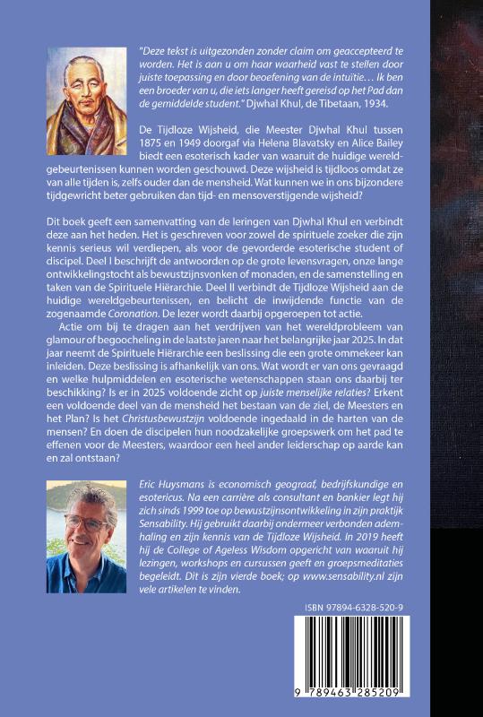 Achterkant van Tijdloze wijsheid