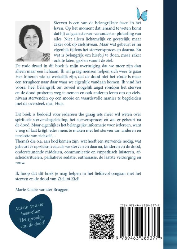 Achterkant van Spirituele Stervensbegeleiding