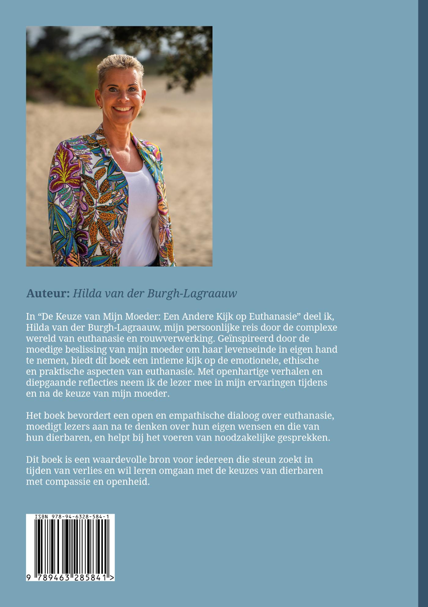 Achterkant van De keuze van mijn moeder