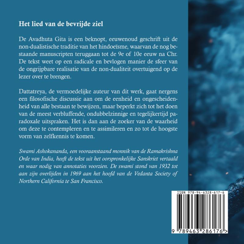 Achterkant van Het lied van de bevrijde ziel
