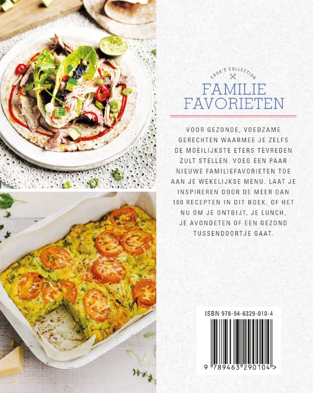 Achterkant van Familie favorieten
