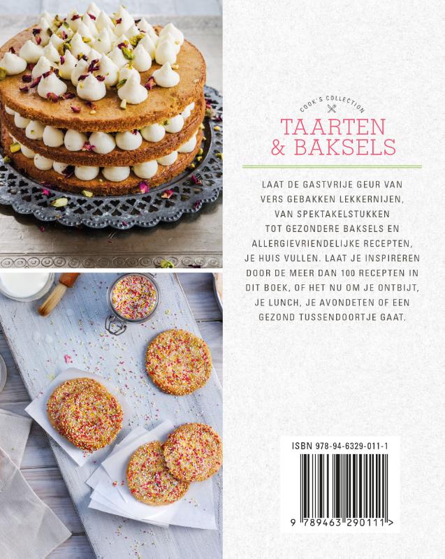 Achterkant van Taarten & Baksels