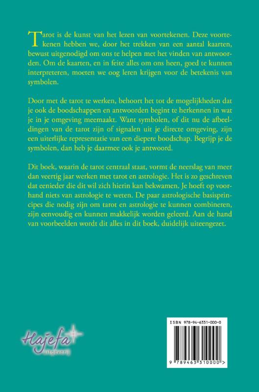 Achterkant van Tarot en astrologie
