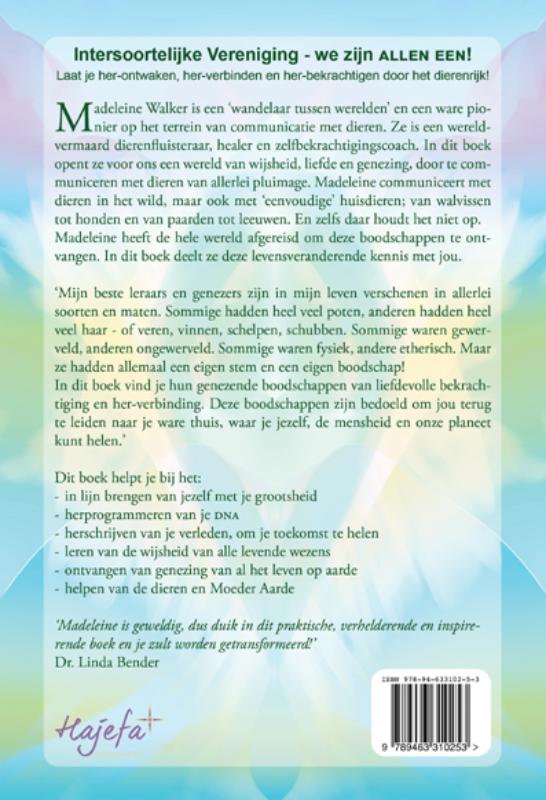 Achterkant van Eenheid met het dierenrijk
