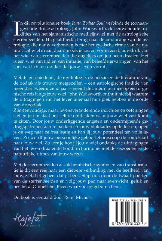Achterkant van Jouw Zodiac Soul