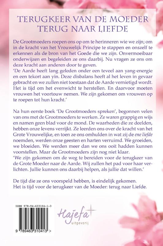 Achterkant van Terugkeer van de Moeder
