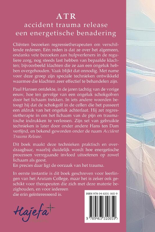 Achterkant van Accident Trauma Release