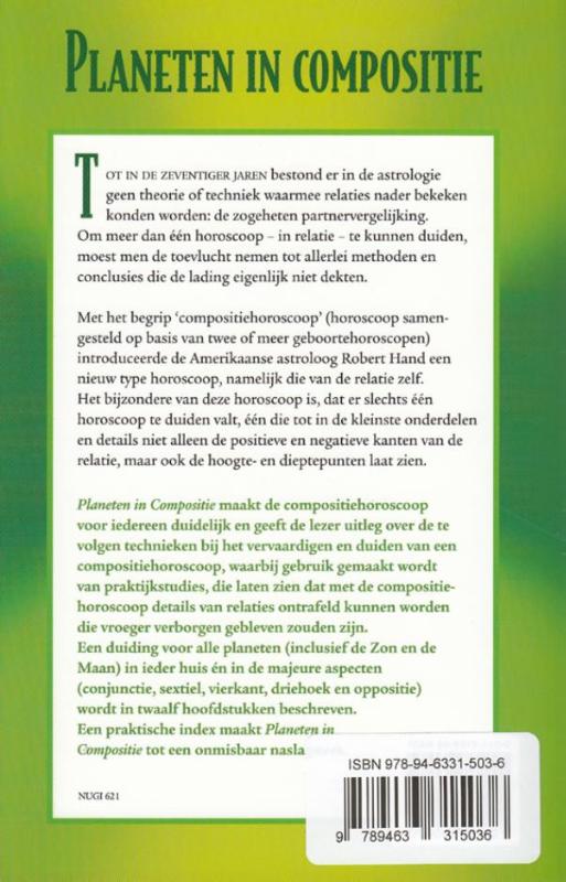 Achterkant van Planeten in compositie