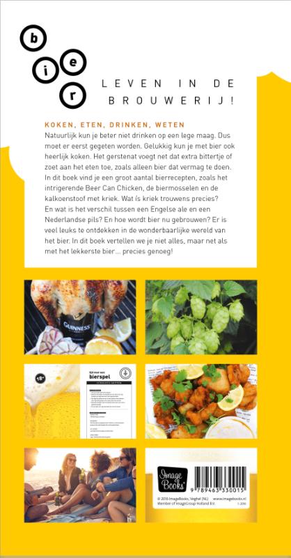 Achterkant van Bierboek