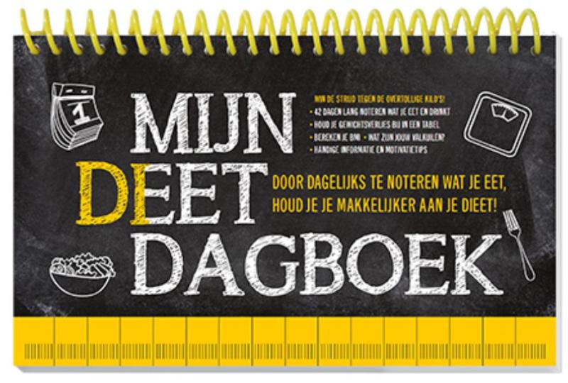Achterkant van Display Mijn Dieet dagboek 10 ex à 4,95