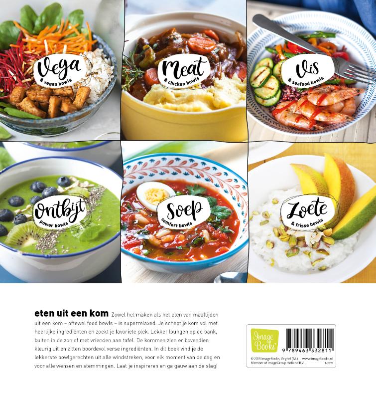 Achterkant van Eten uit de KOM