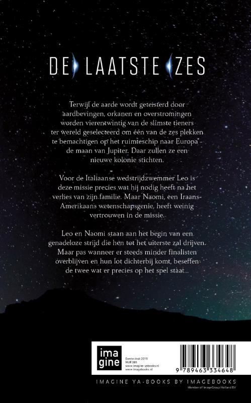 Achterkant van De laatste zes