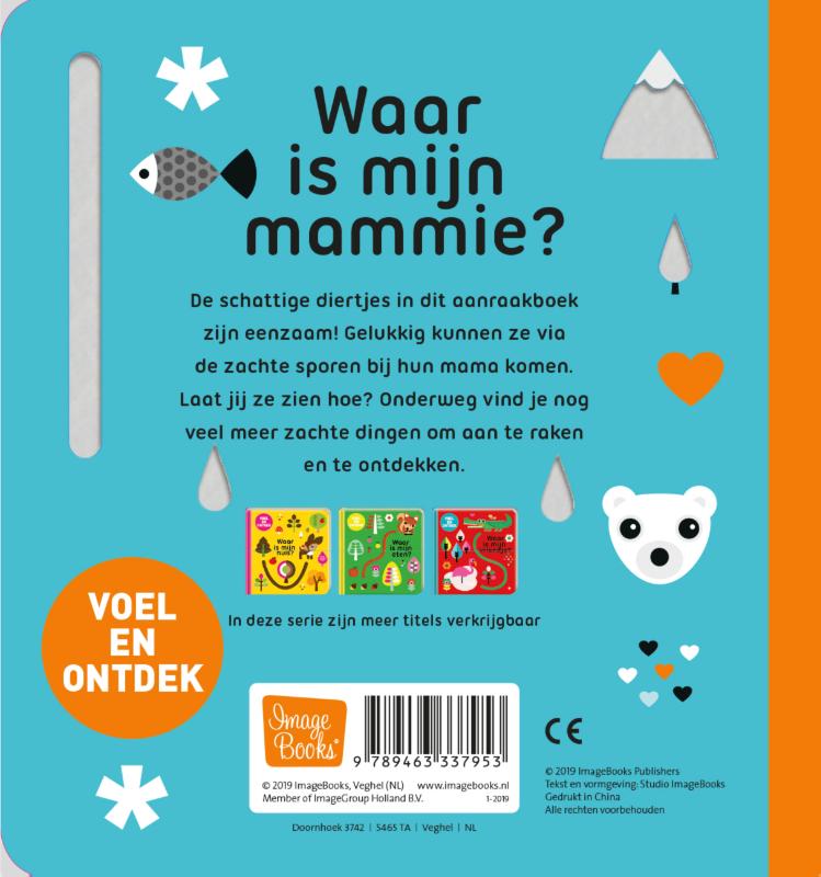 Achterkant van Waar is mijn mammie?
