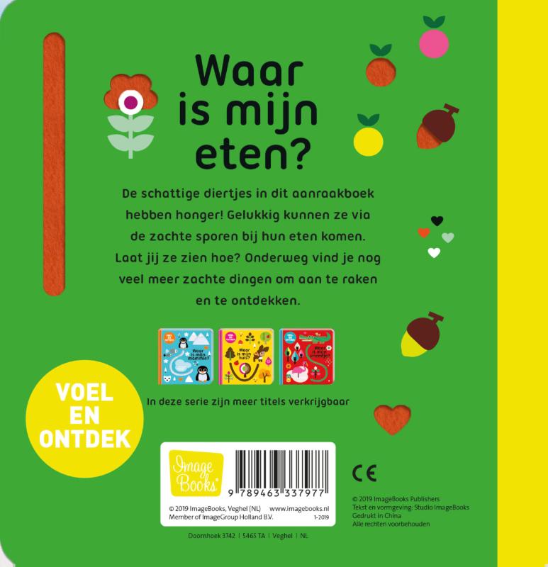 Achterkant van Waar is mijn eten?