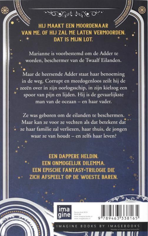Achterkant van Adder