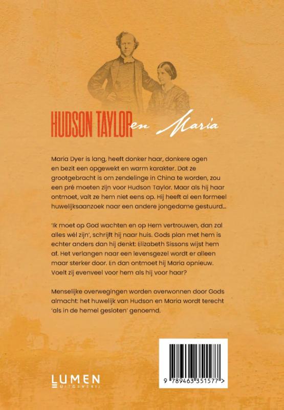 Achterkant van Hudson Taylor en Maria