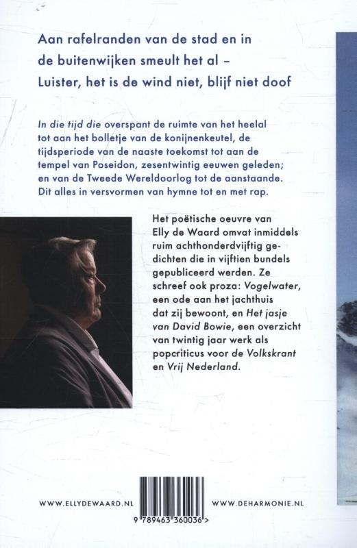Achterkant van In die tijd die