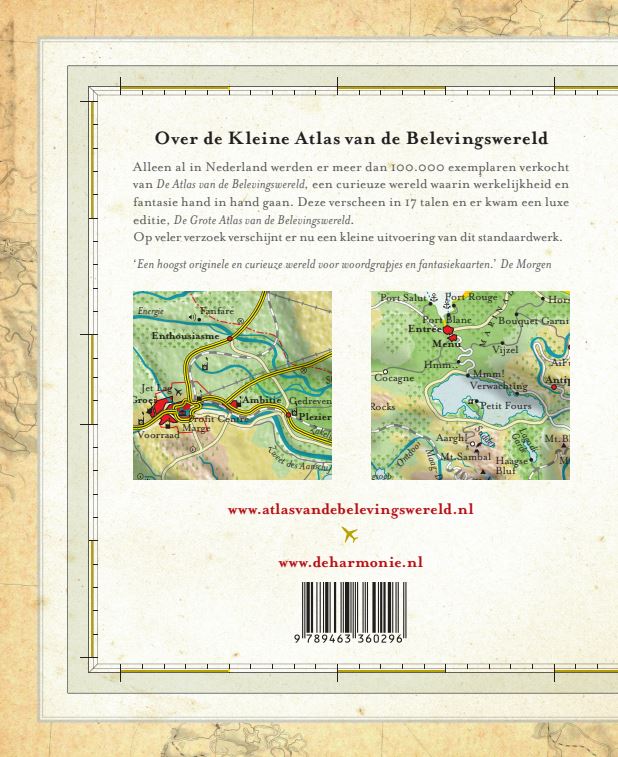 Achterkant van De kleine atlas van de belevingswereld