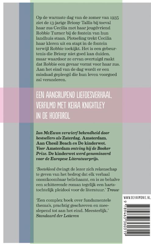 Achterkant van Boetekleed