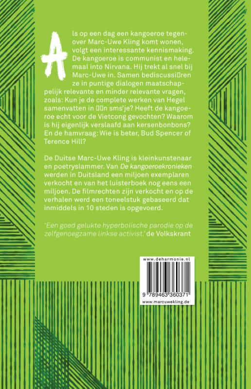 Achterkant van De kangoeroekronieken