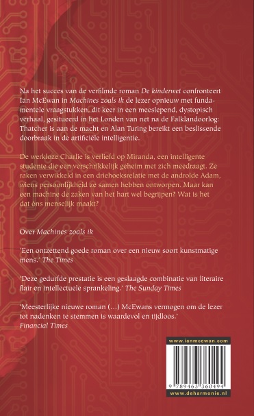 Achterkant van Machines zoals ik
