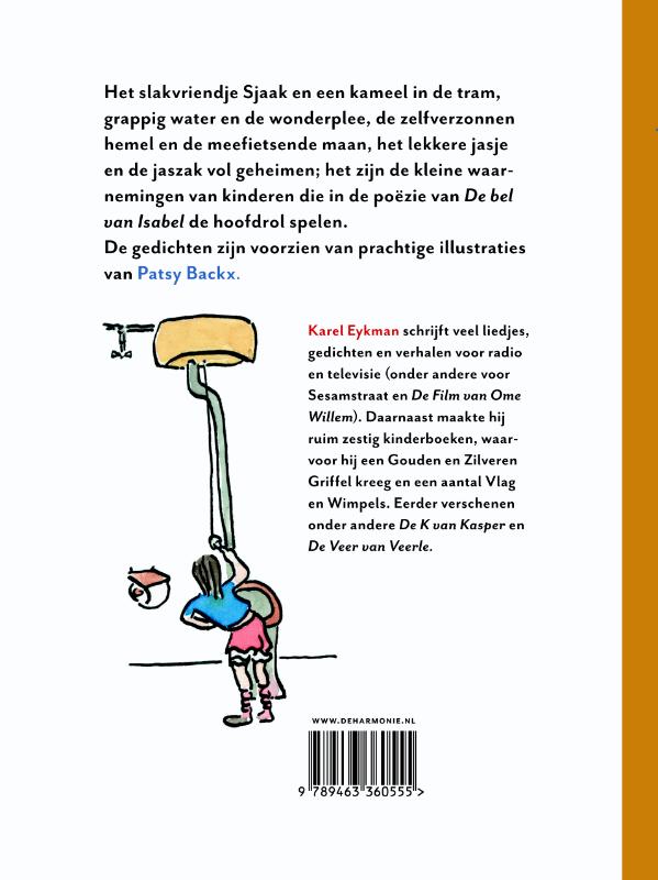 Achterkant van De bel van Isabel