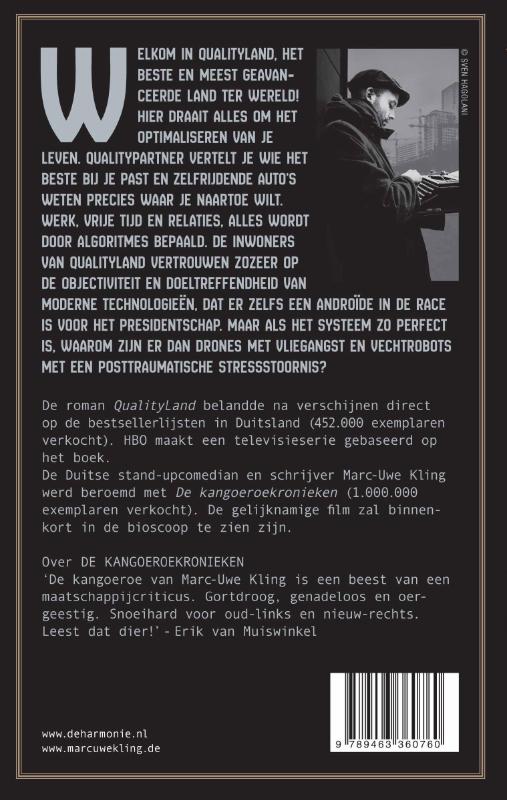 Achterkant van QualityLand