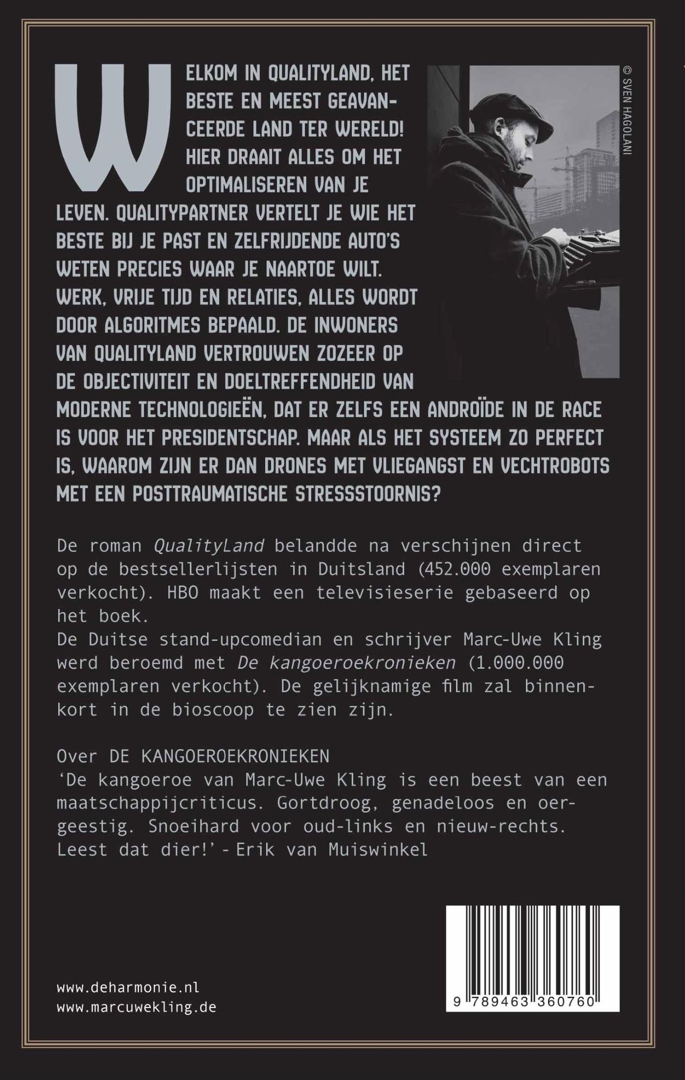 Achterkant van QualityLand