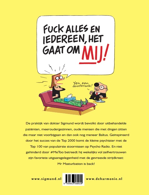 Achterkant van Sigmund negenentwintigste sessie