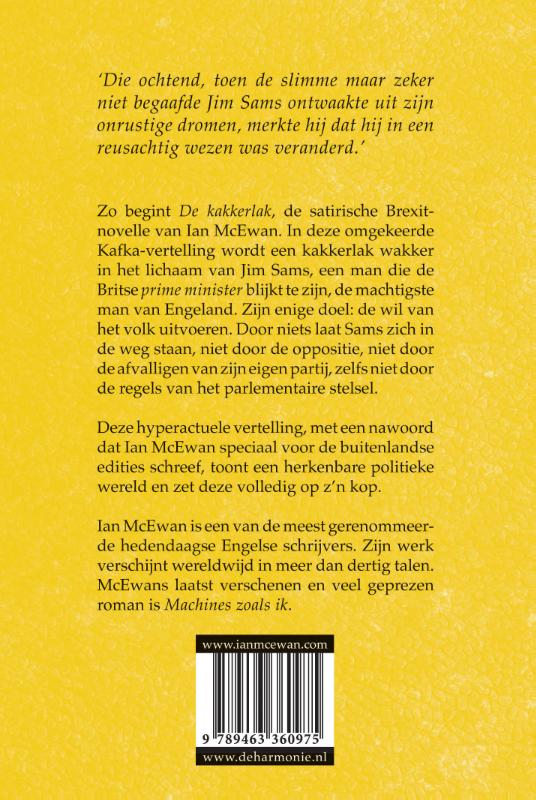 Achterkant van De kakkerlak