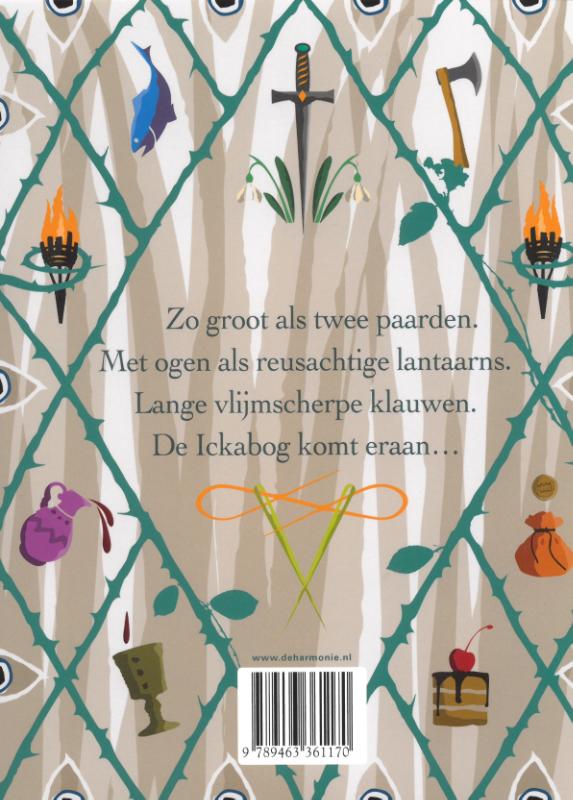 Achterkant van De Ickabog