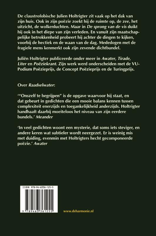 Achterkant van De sprong van de vis