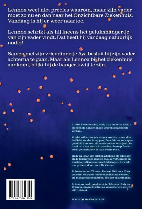 Achterkant van Lennox en de gouden sikkel