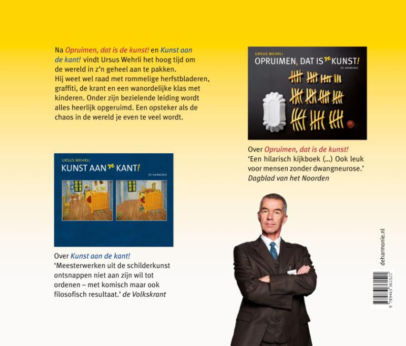 Achterkant van Opruimen die wereld!