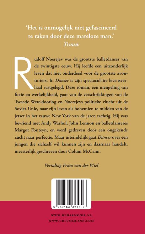 Achterkant van Danser