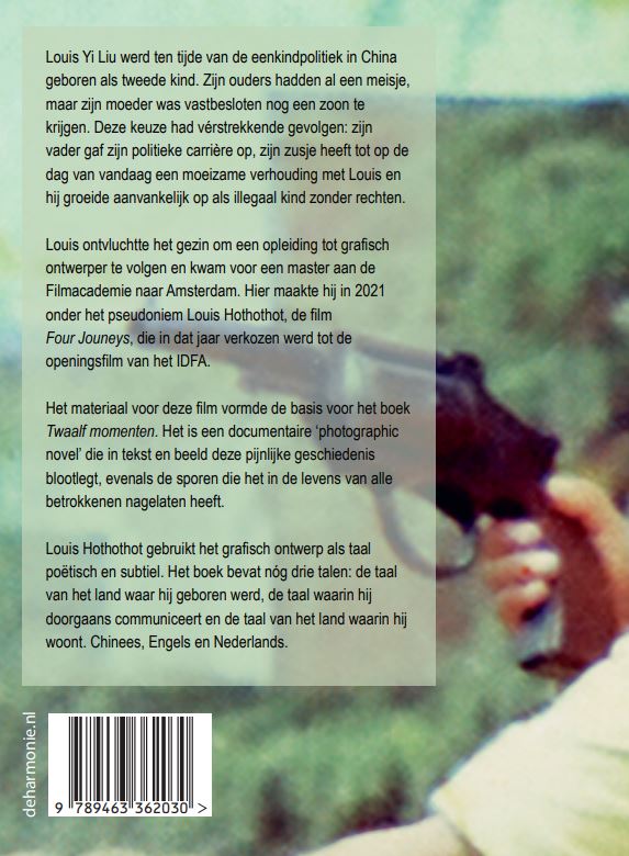 Achterkant van Twaalf momenten