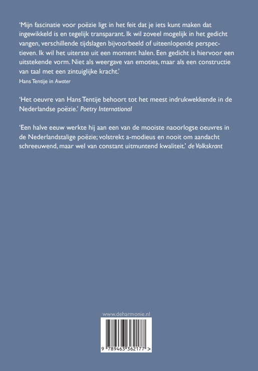 Achterkant van In het ongewisse