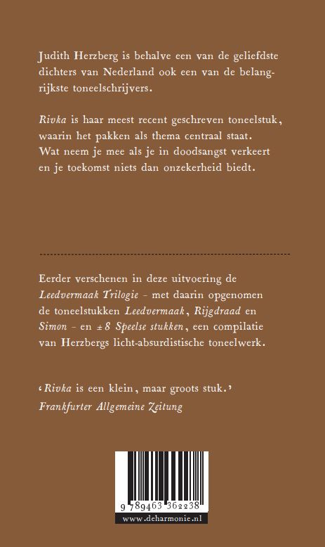 Achterkant van Rivka