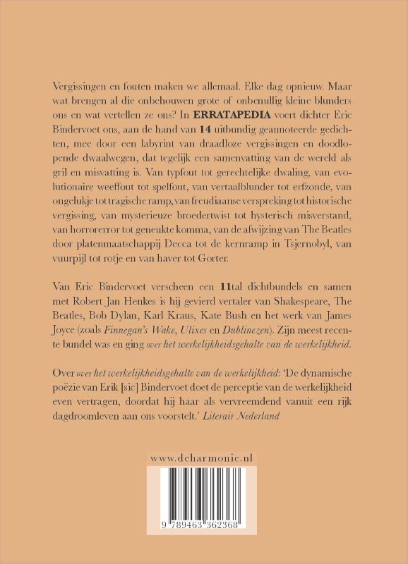 Achterkant van Erratapedia