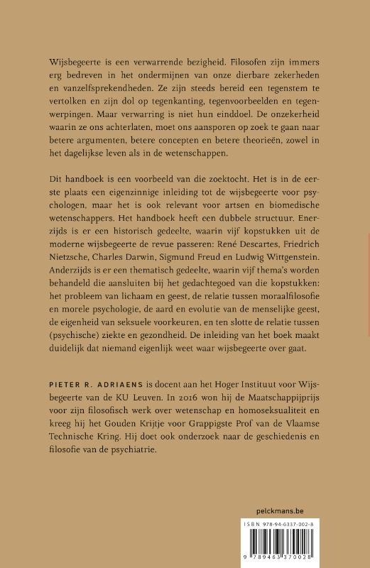 Achterkant van Denken over denken
