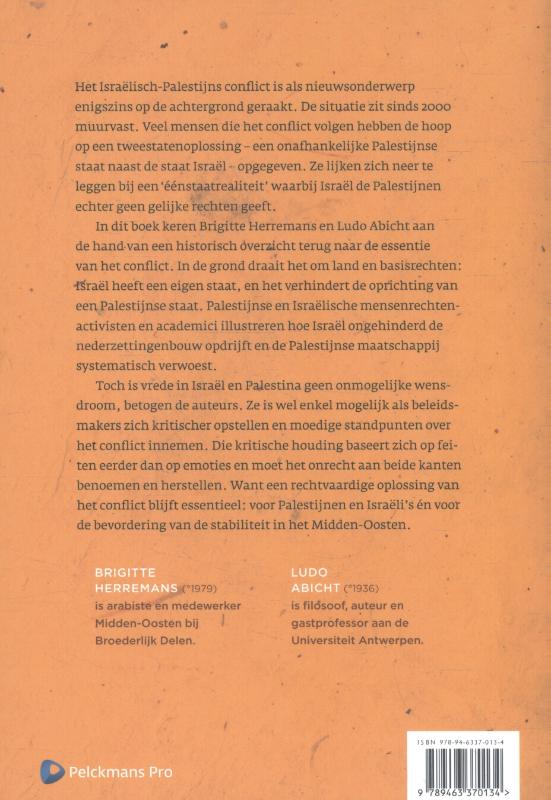 Achterkant van Israël - Palestina