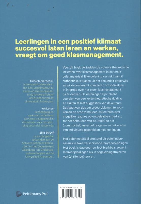 Achterkant van Regisseer je klas