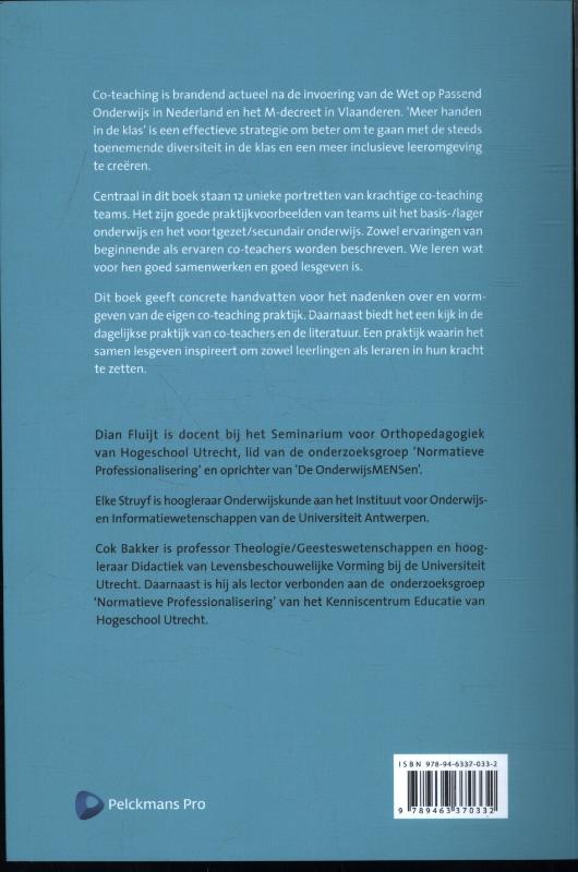 Achterkant van Samen lesgeven