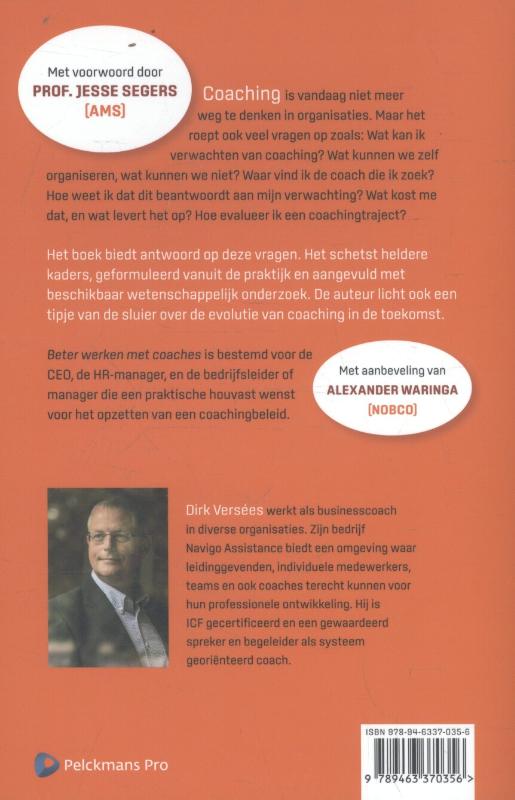 Achterkant van Beter werken met coaches