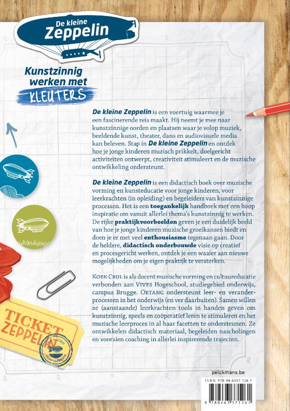 Achterkant van De kleine zeppelin