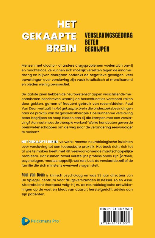 Achterkant van Het gekaapte brein