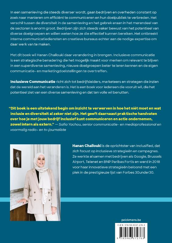 Achterkant van Inclusieve communicatie