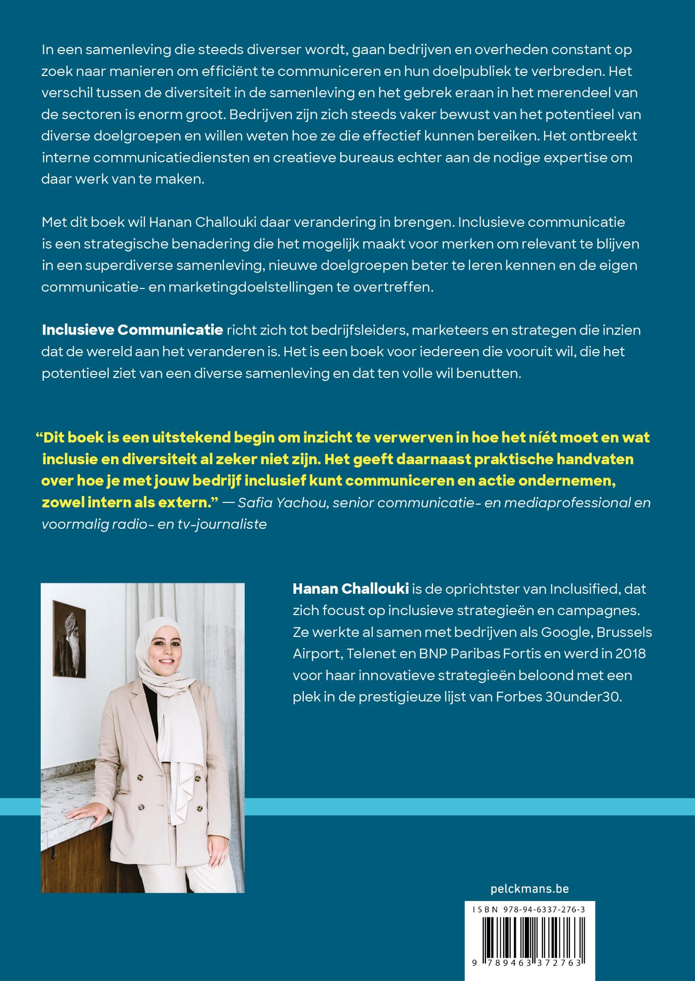 Achterkant van Inclusieve communicatie